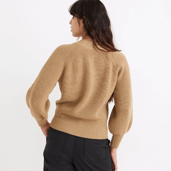 Madewell Poole Balloon Sleeve Sweater Size L - Picture 10 of 14